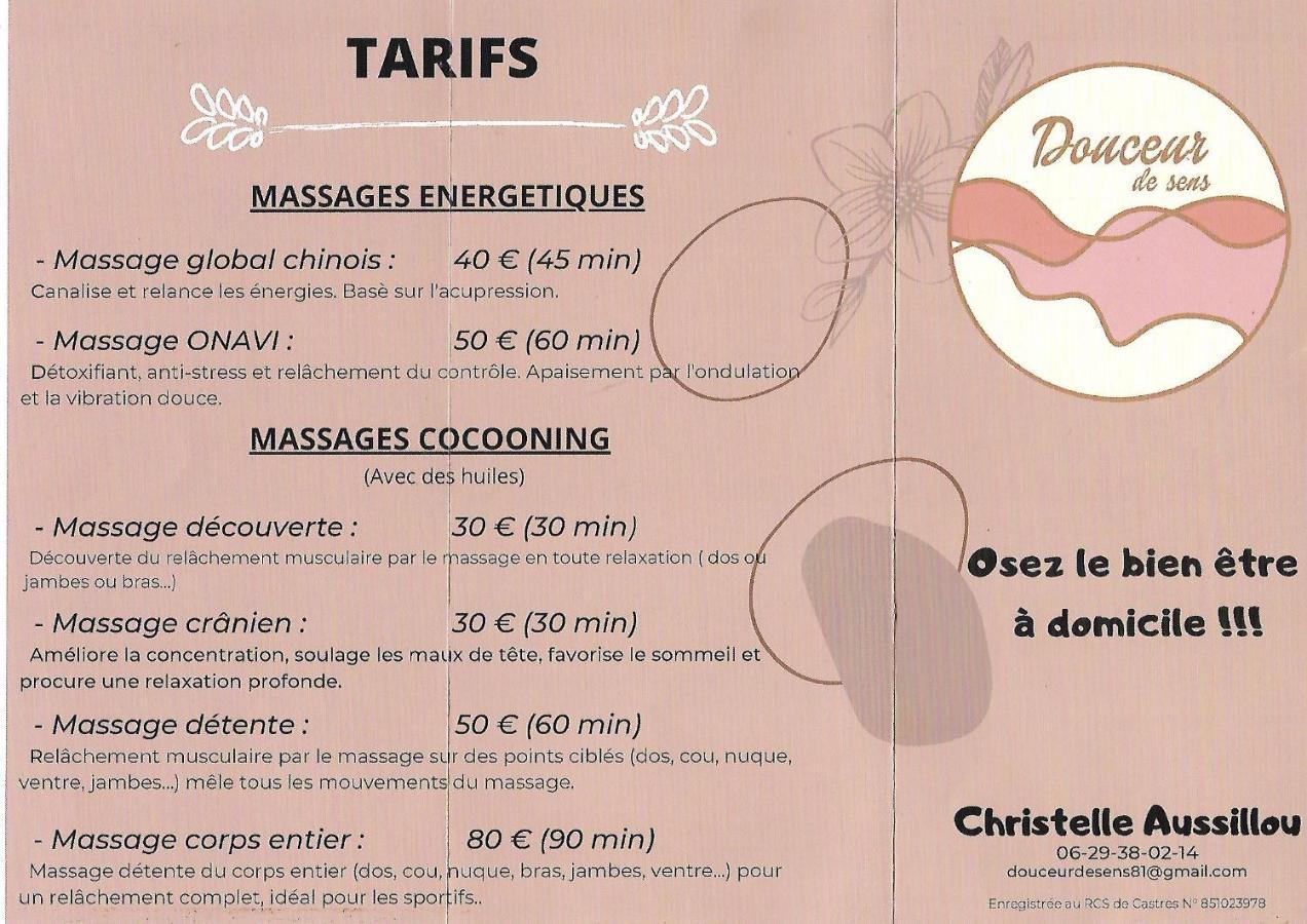Gite Terra Bosca Cambounes Eksteriør bilde